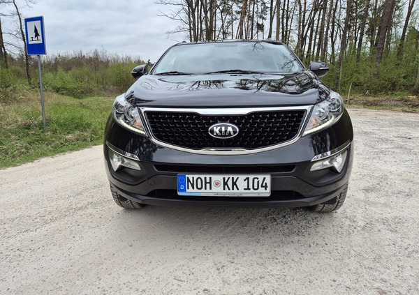 Kia Sportage cena 49900 przebieg: 180000, rok produkcji 2015 z Białobrzegi małe 497